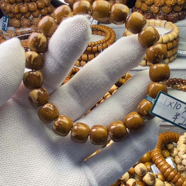 紫金鼠手串紫金鼠实心老型火焰11