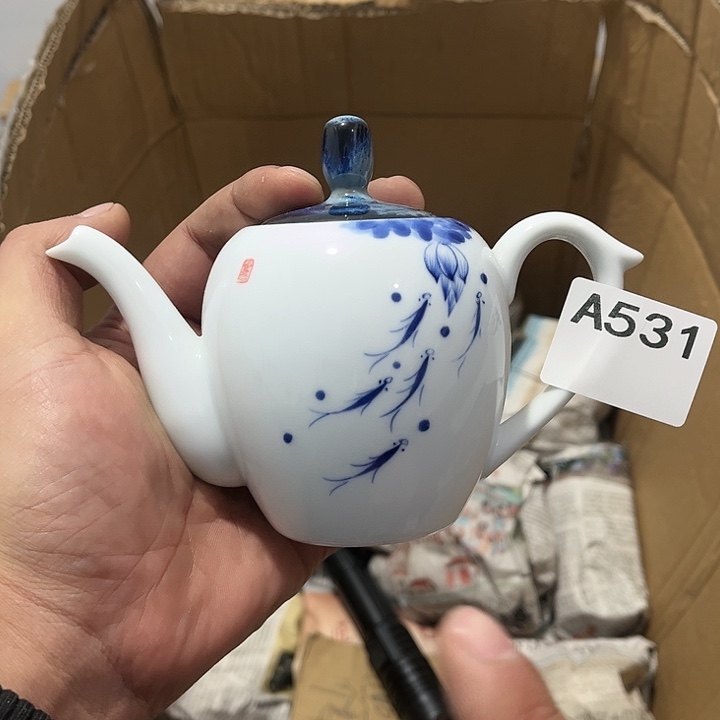 茶具默认微瑕瓷器、茶具、壶、摆件，介意勿拍 