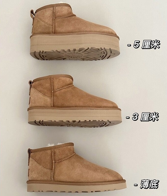 《冬雨合集》桑坡雪地靴羊皮毛一体新款保暖秋冬必备