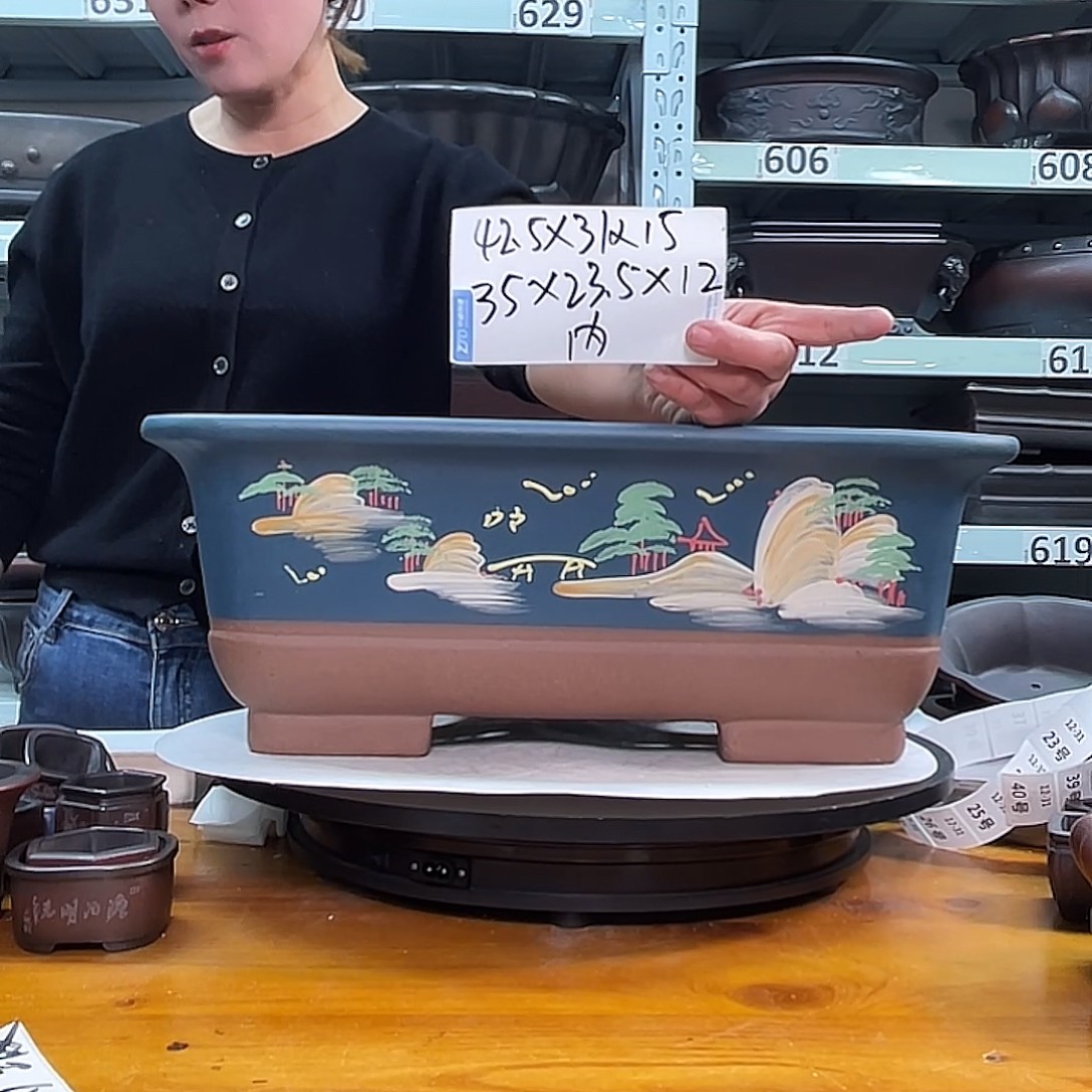 紫砂花盆宜兴紫砂23