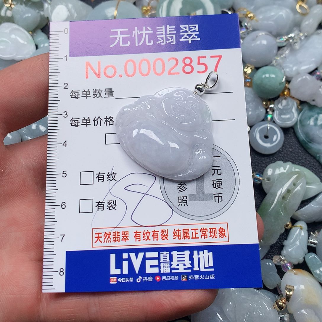 颈饰未镶嵌翡翠 