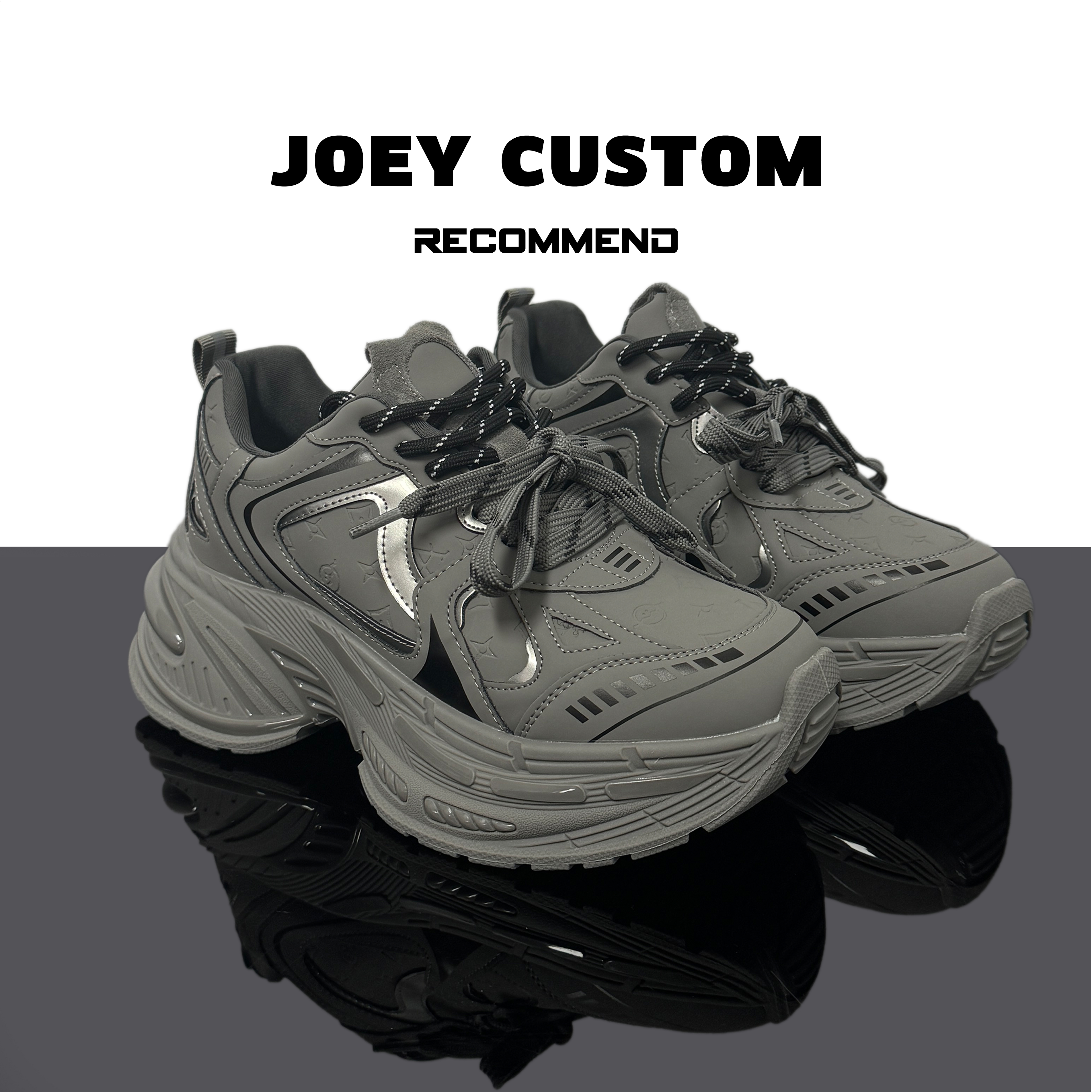 JOEY | 新品上新小众设计款老爹鞋女运动防滑轻便潮鞋 821-12