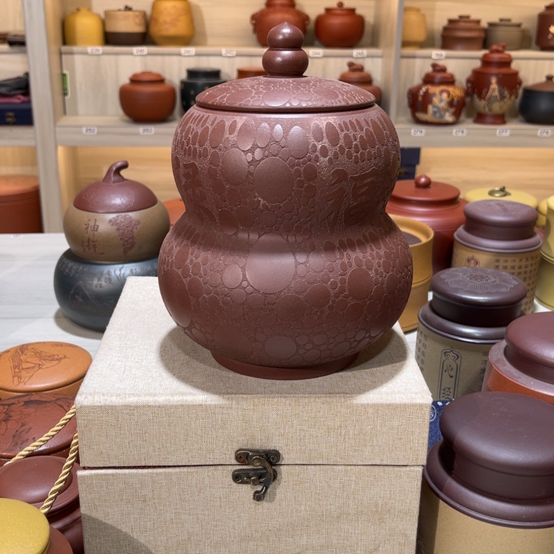 紫砂茶叶罐紫砂的制作
