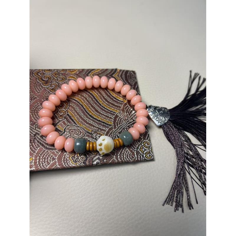 330-粉菩提精品手串（无礼盒）