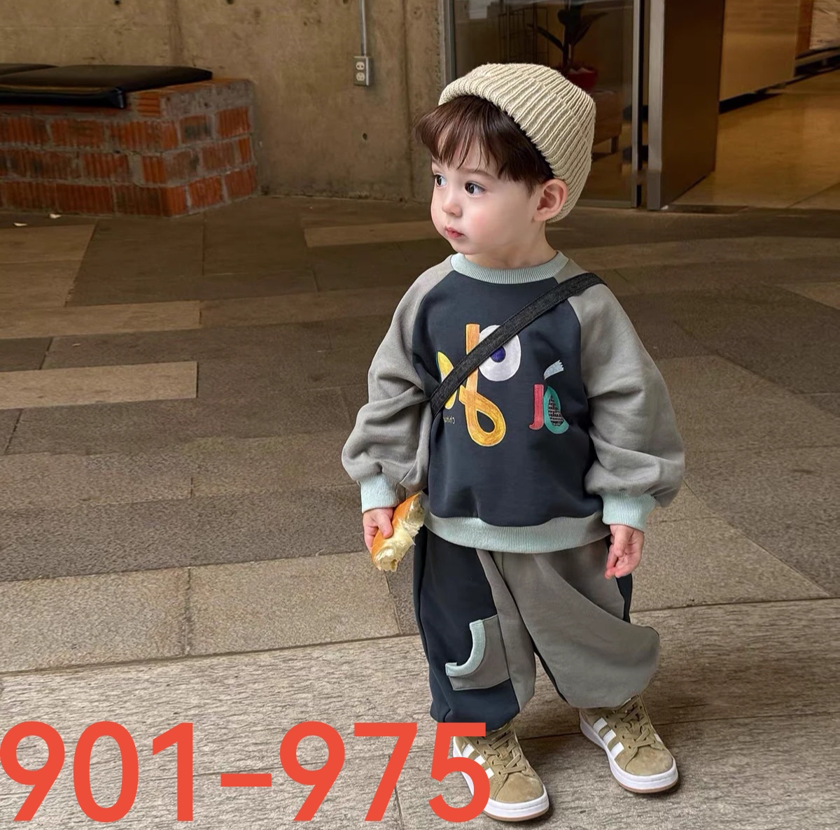 （编码901-975）儿童冬季实体品牌衣服