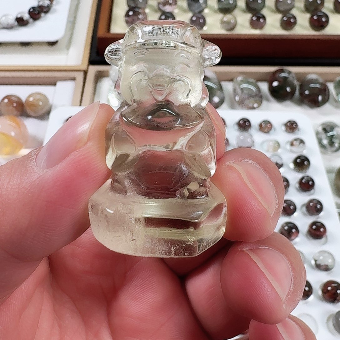 水晶颈饰未镶嵌天然水晶