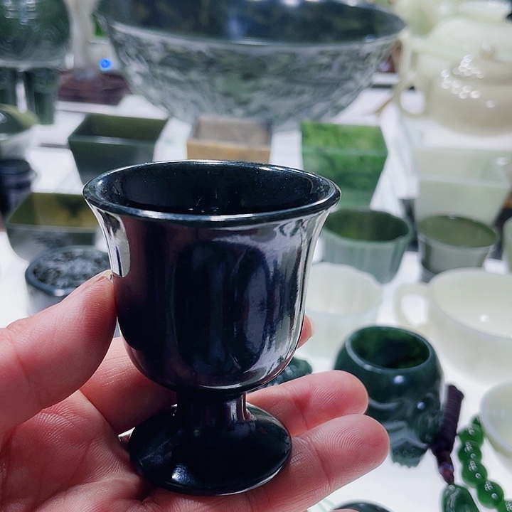 和田玉（青玉）挂件未镶嵌