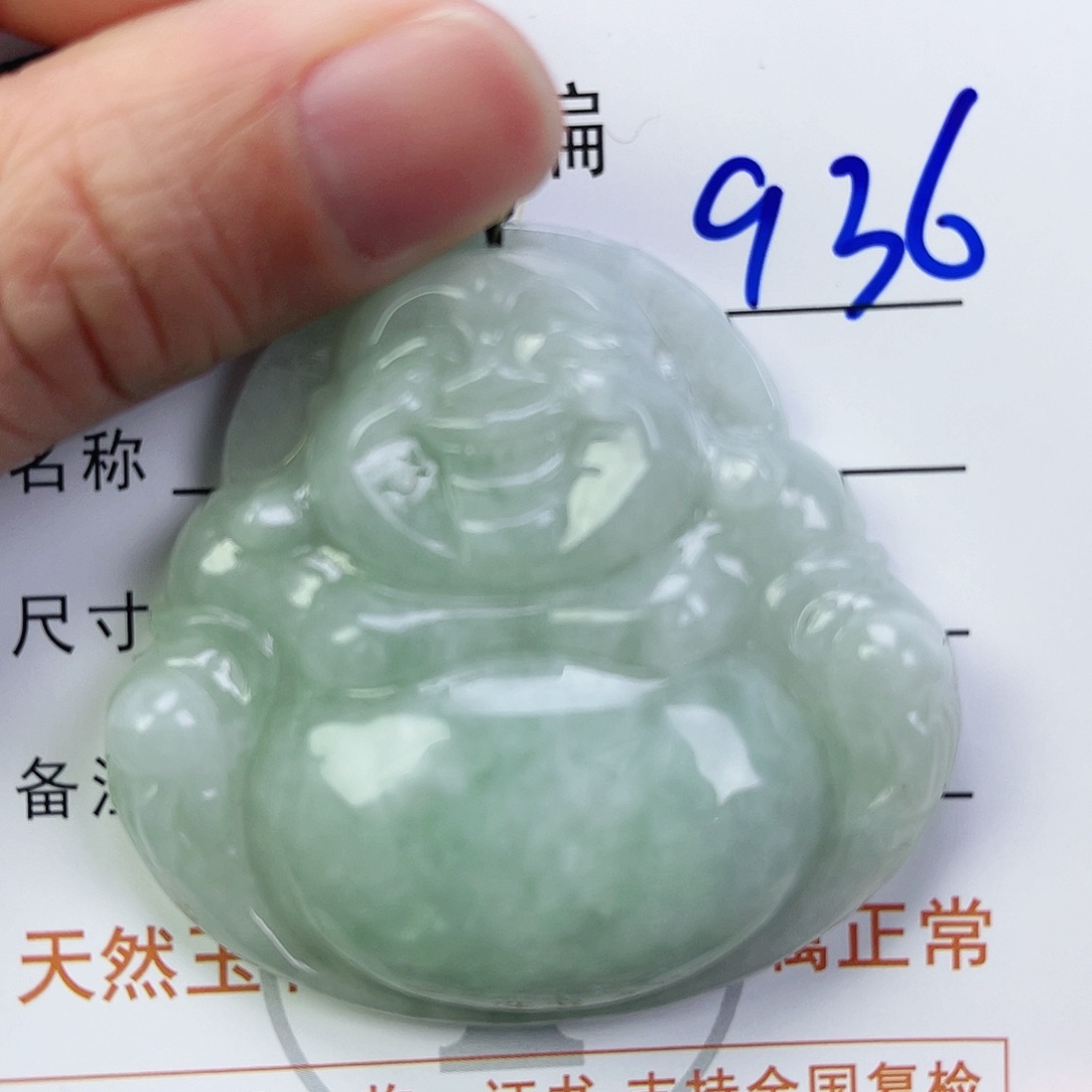 翡翠颈饰未镶嵌佛公