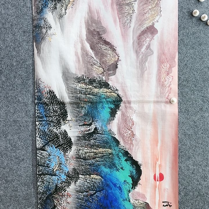 鲁岳美术艺术作品1