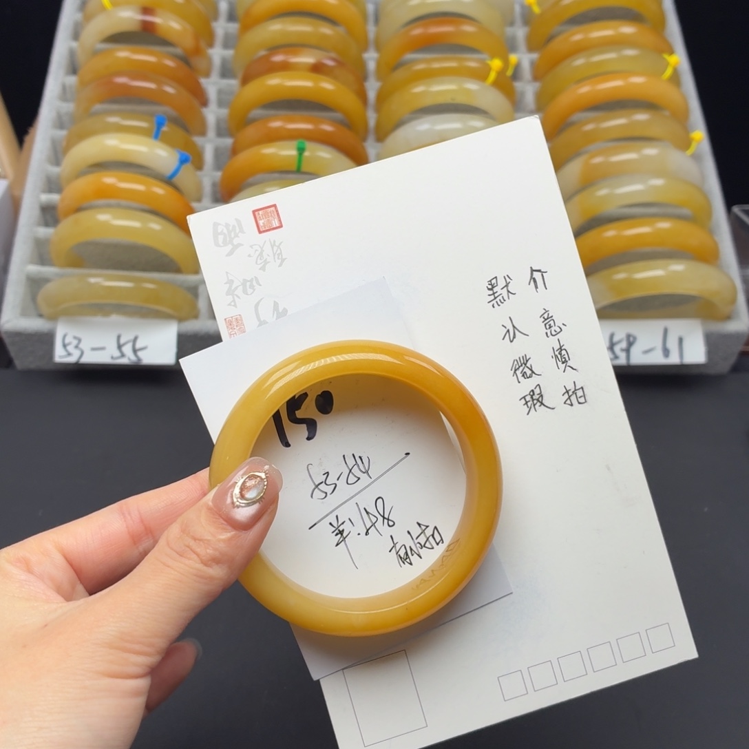 石英质玉未镶嵌手镯150