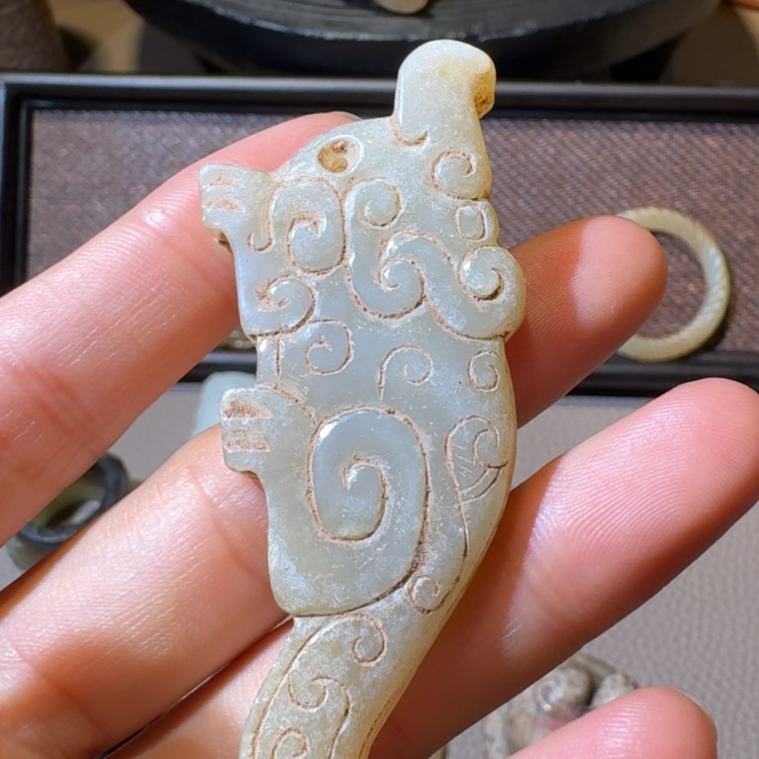 和田玉挂件未镶嵌