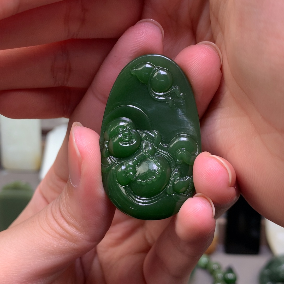 和田玉挂件未镶嵌