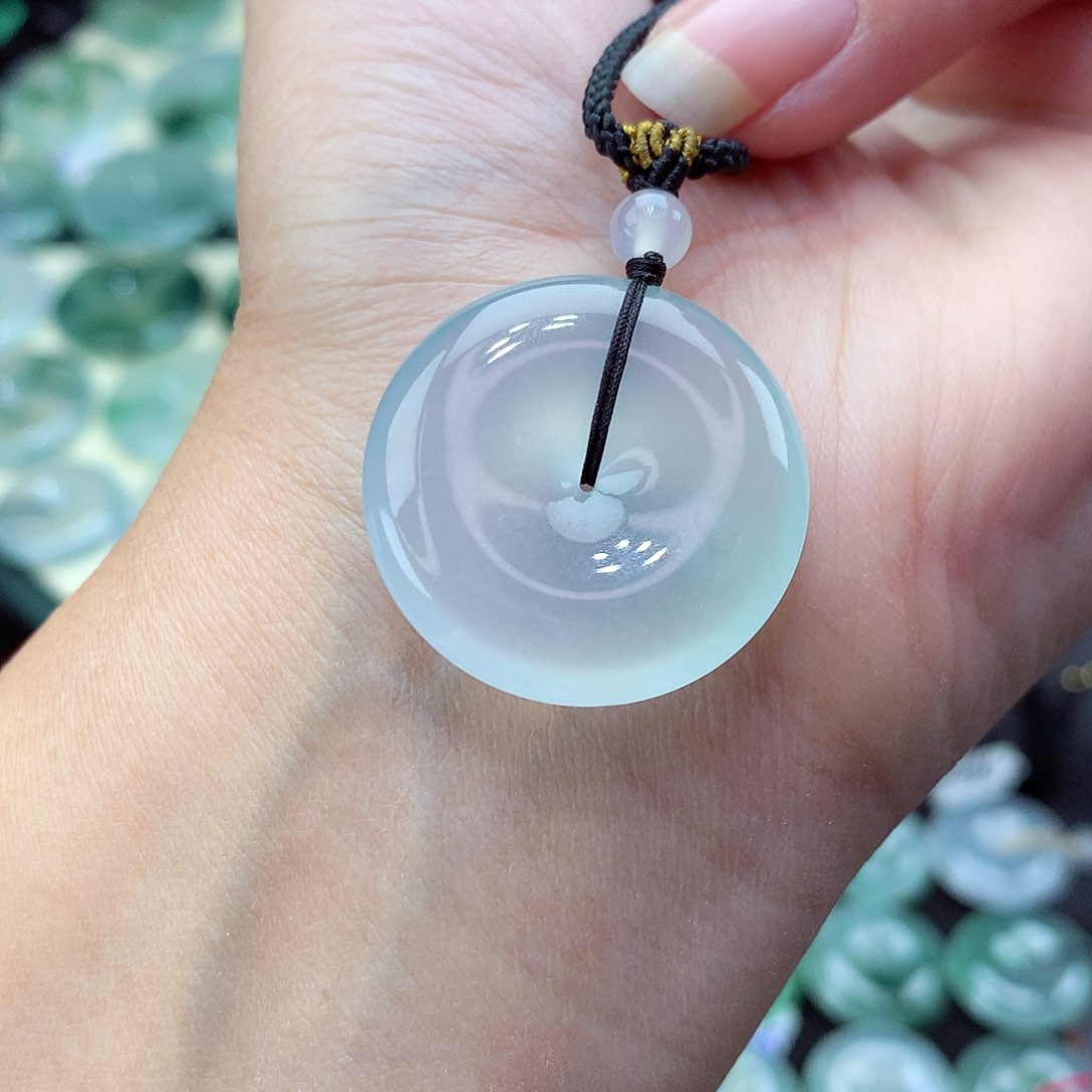 翡翠颈饰未镶嵌13尺寸26.9-5.5