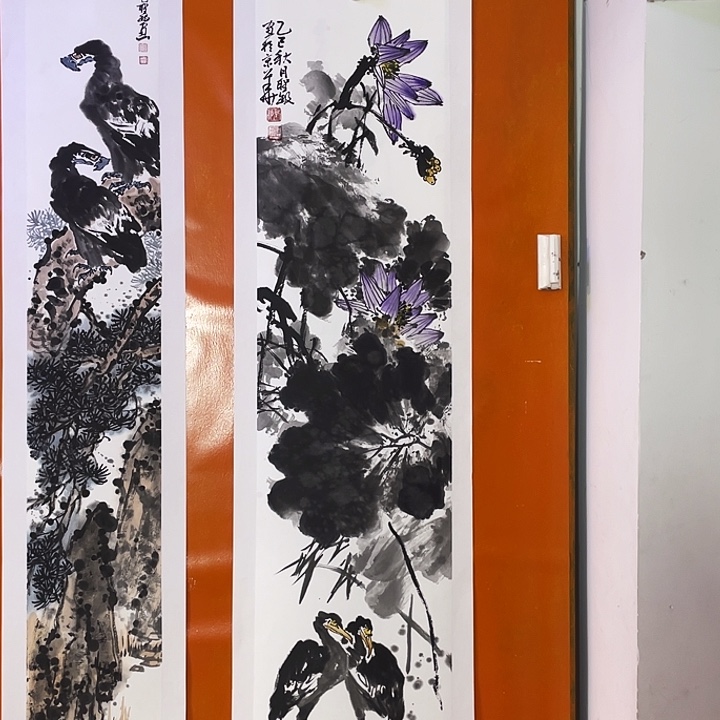 国画张圣敏先生纯手绘作品