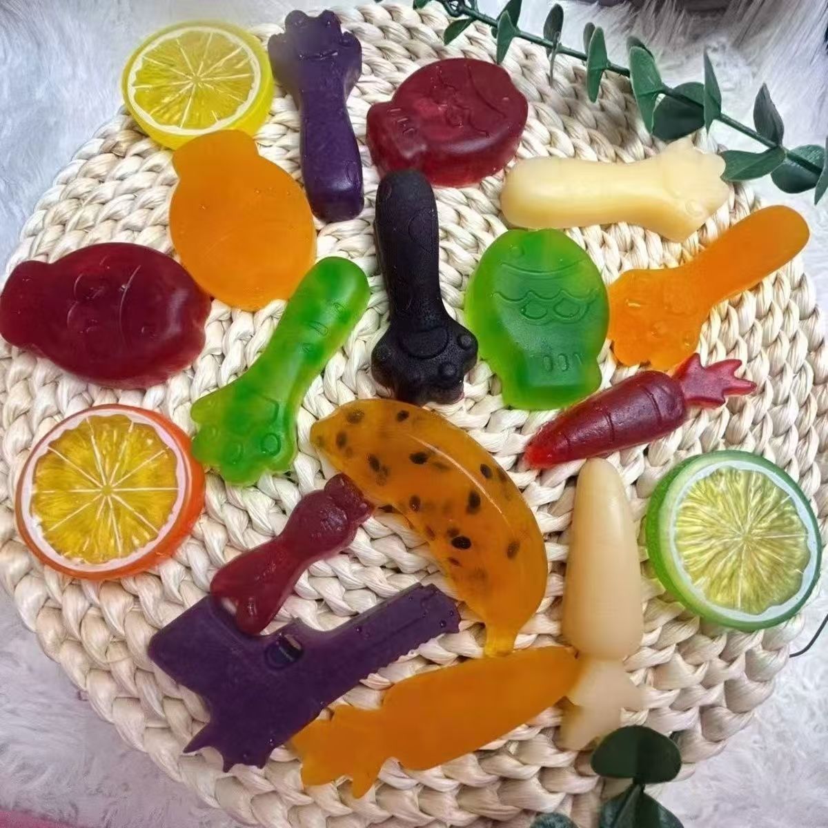 新春礼物【DIY手工】糖果果酱果味口口惊喜口香糖