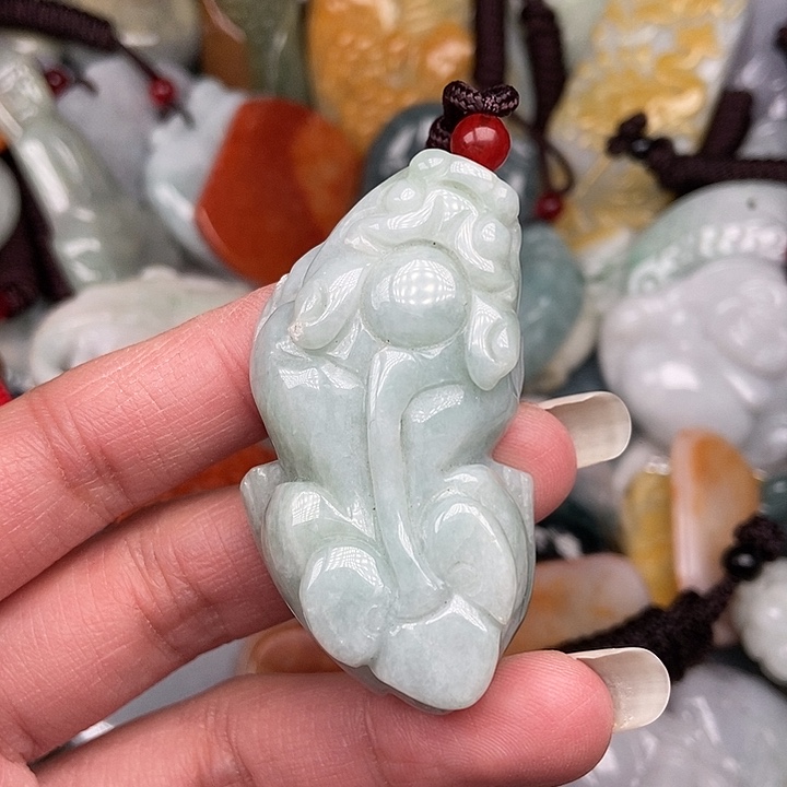 颈饰未镶嵌翡翠翡翠