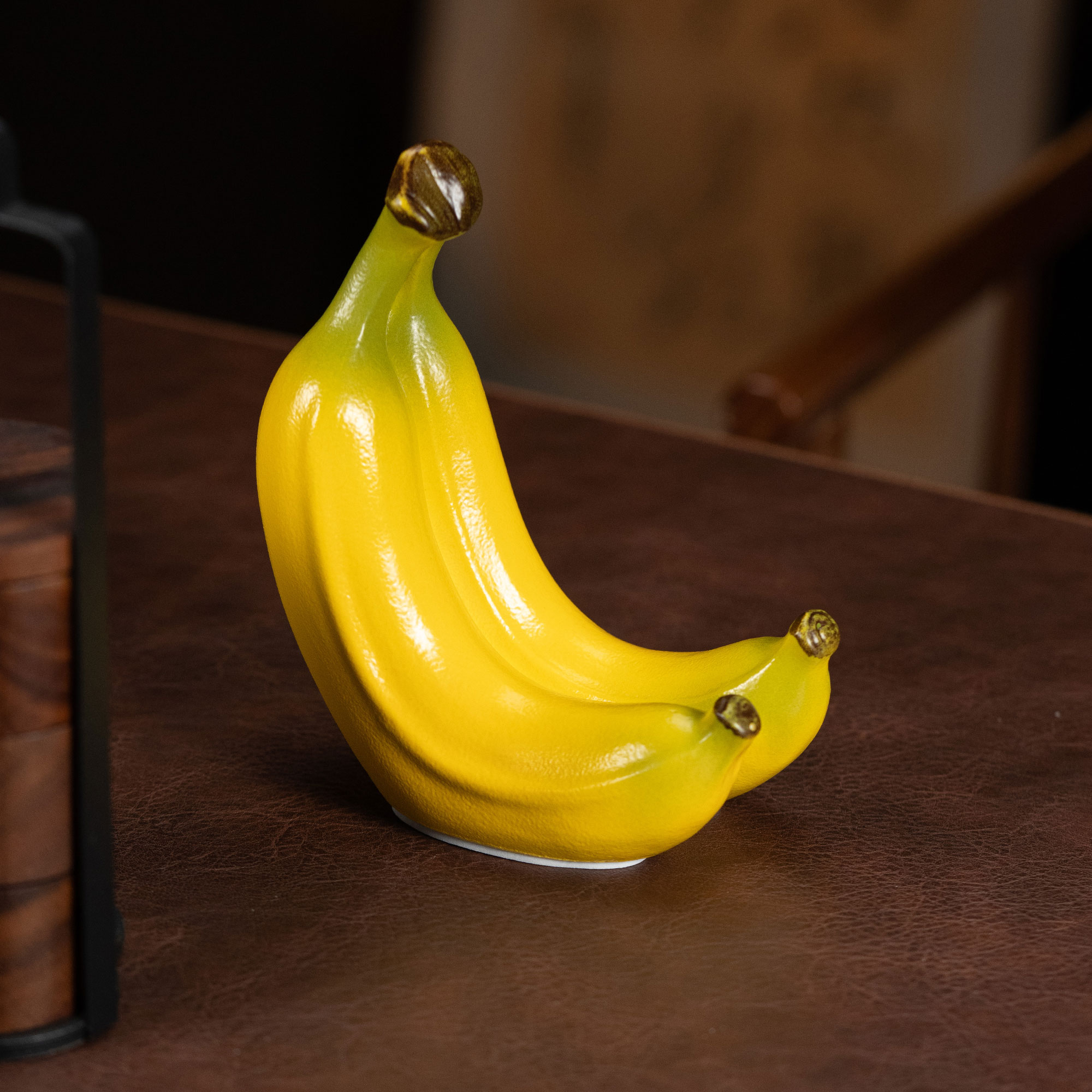 【禁止焦虑香蕉茶宠】中式手机支架茶具配件茶桌可养高16.6cm福利DC