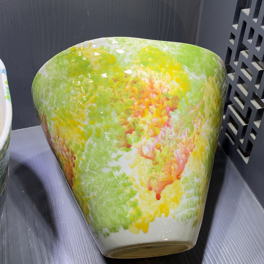 陶摆件高21.5口径25