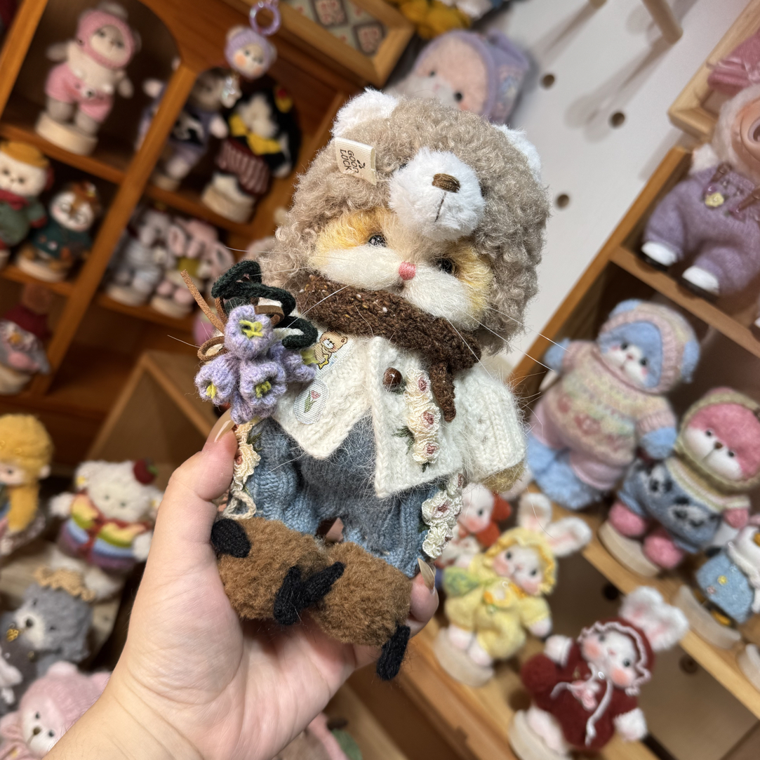 定制成品类拍这个～棒针玩偶拍下no退no换！针织钩织毛线毛线玩偶