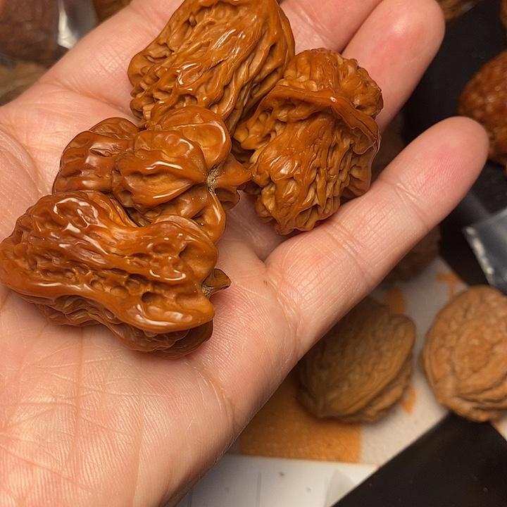 寶***芦把件文玩核桃小鸟