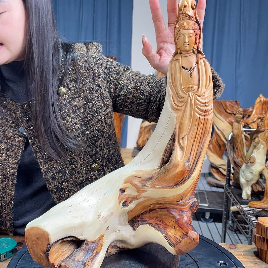 柏木（崖柏）随型摆件