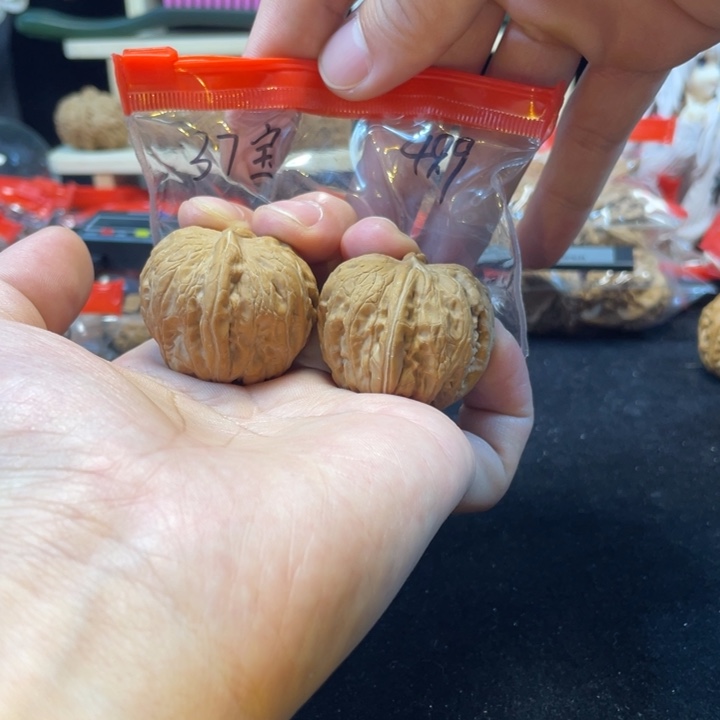 文玩核桃把件37元宝