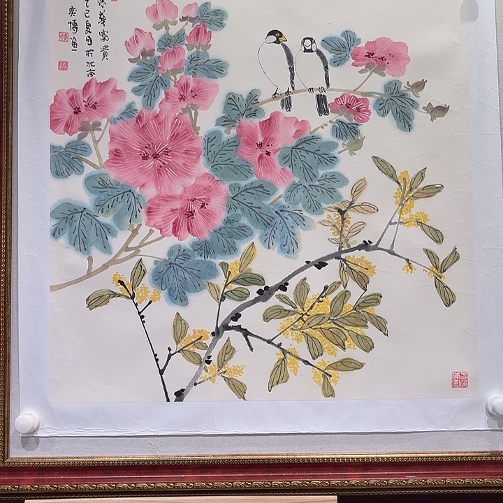 国画李奕博国画作品