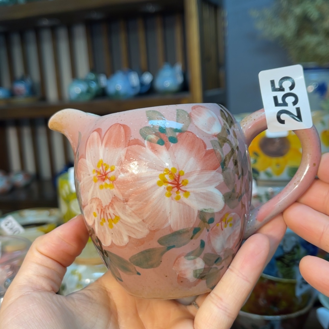 杯素浅陶瓷手工手绘