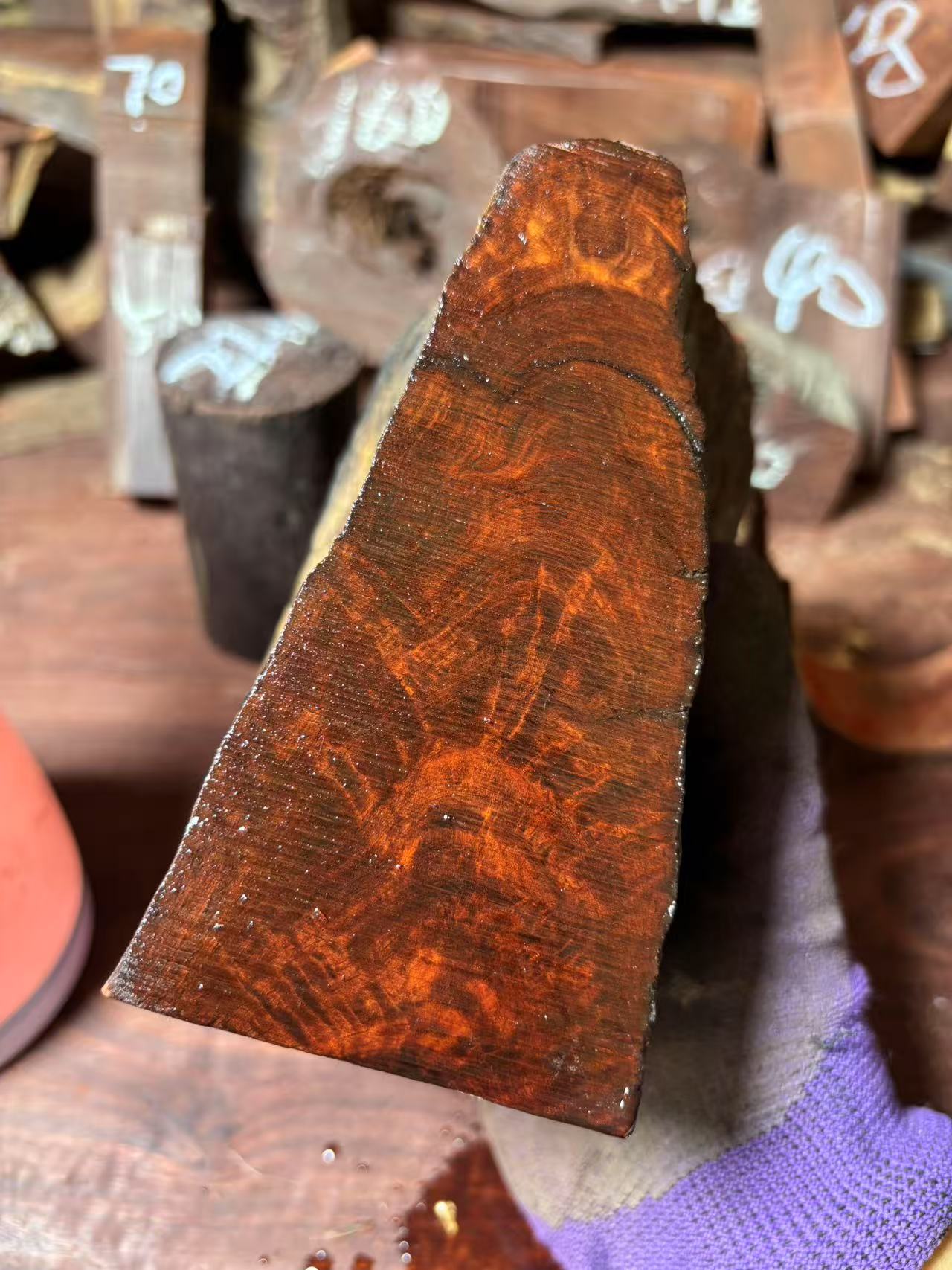 红木家具定制木料边角料