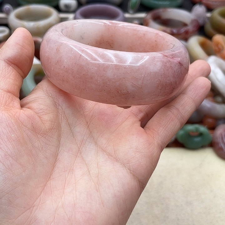 石英质玉圈口56未镶嵌