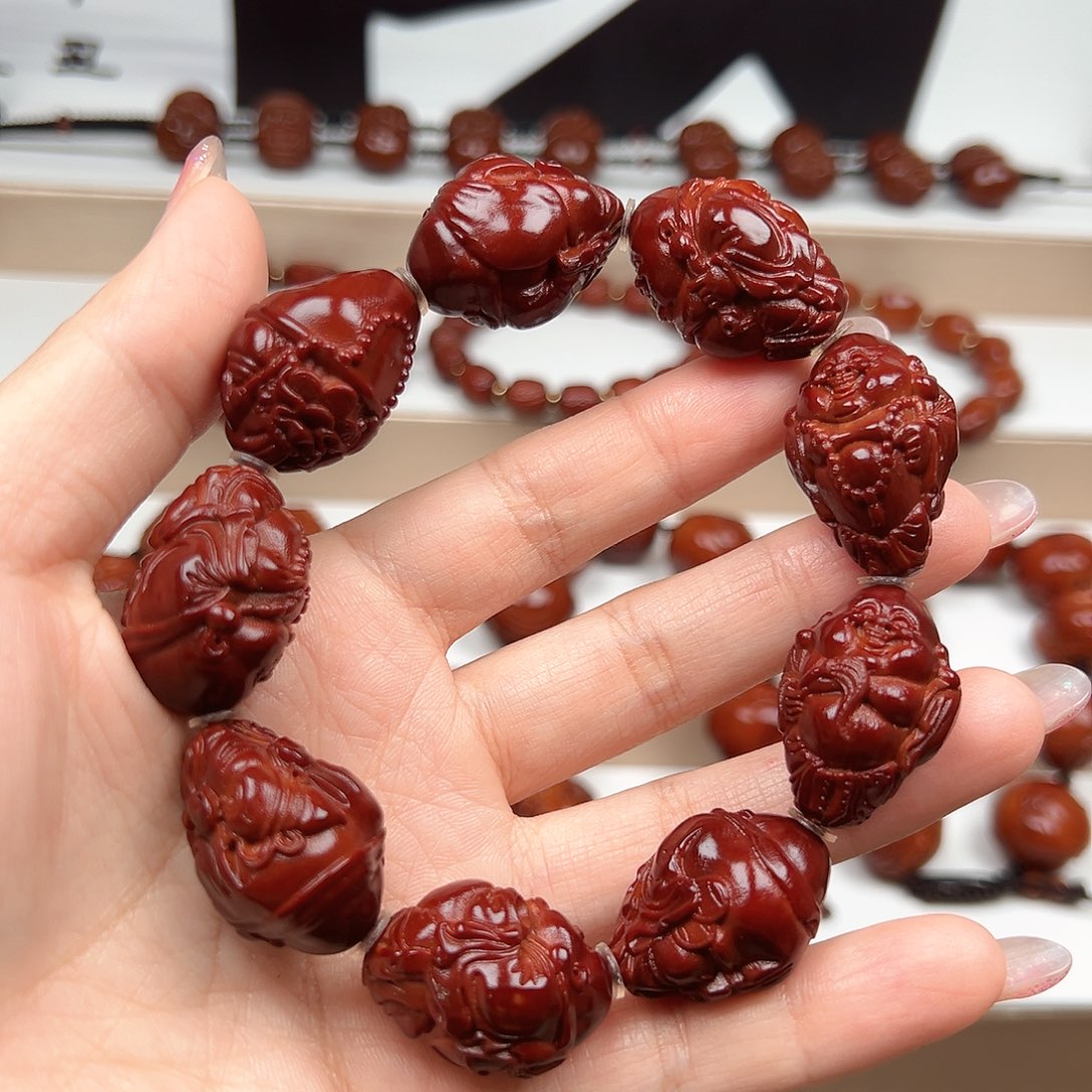 手串橄榄核弥勒手串