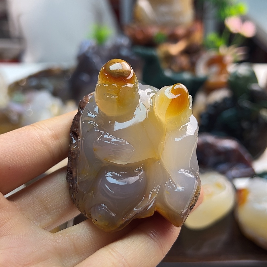 玛瑙/玉髓未镶嵌颈饰