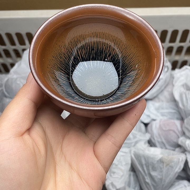 茶盏建窑建盏主人杯