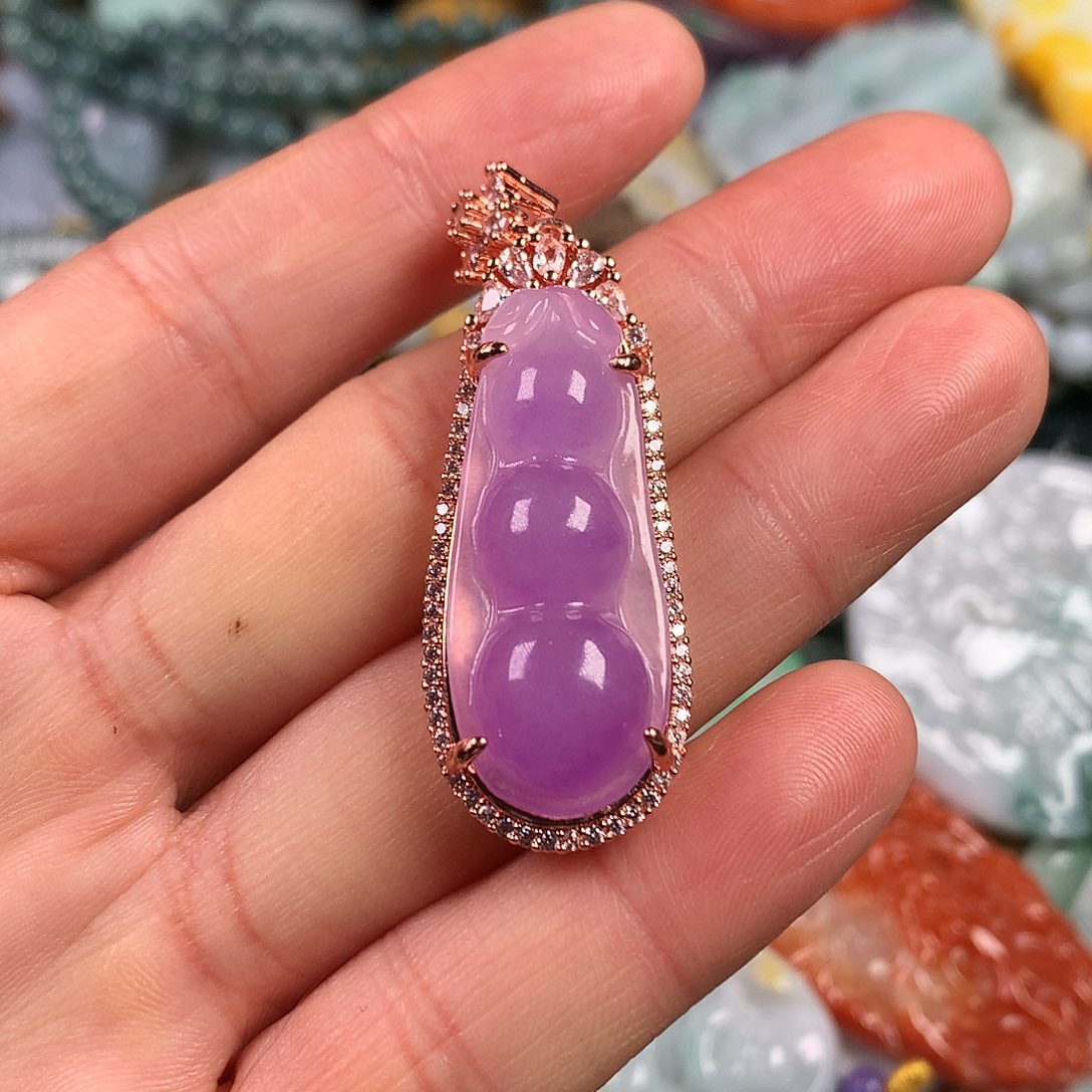 翡翠未镶嵌颈饰天然翡翠