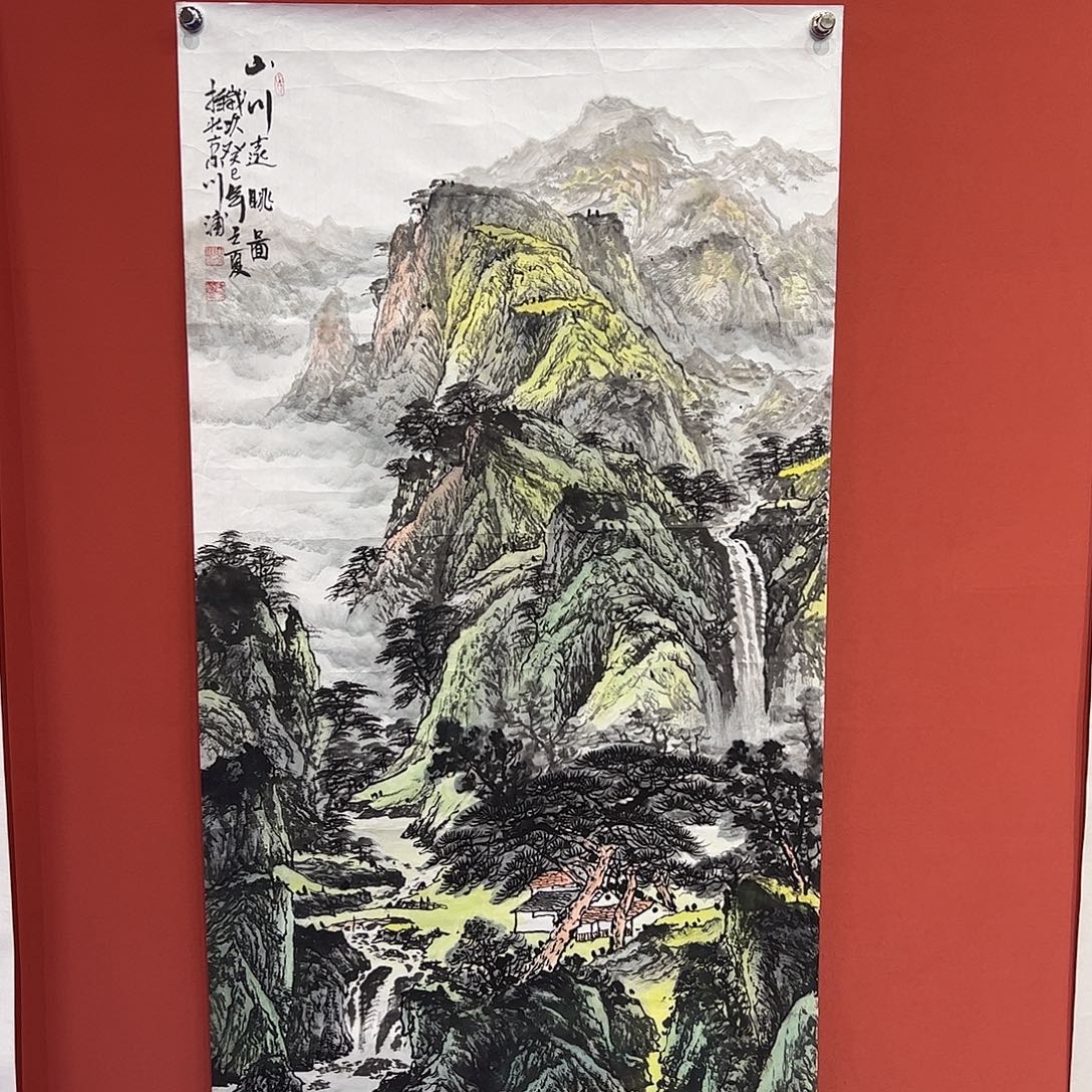 国画李川浦画家作品