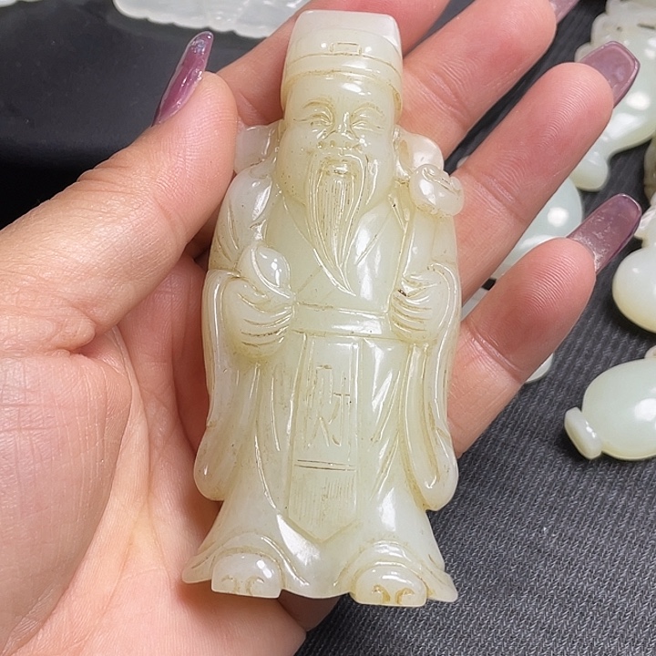 w***生未镶嵌和田玉把件