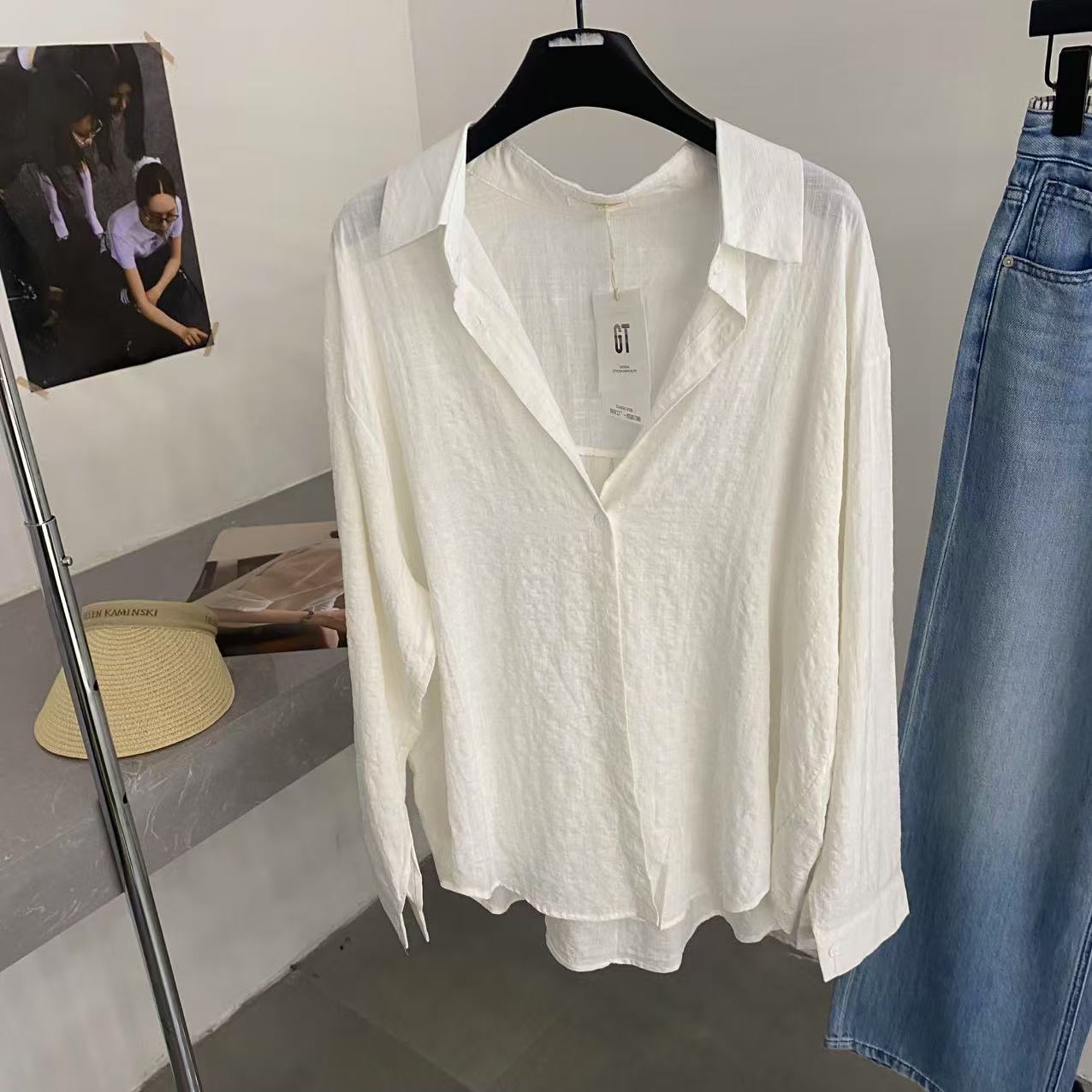 【ARONG阿荣家】慵懒格子衬衣07024-多色-F