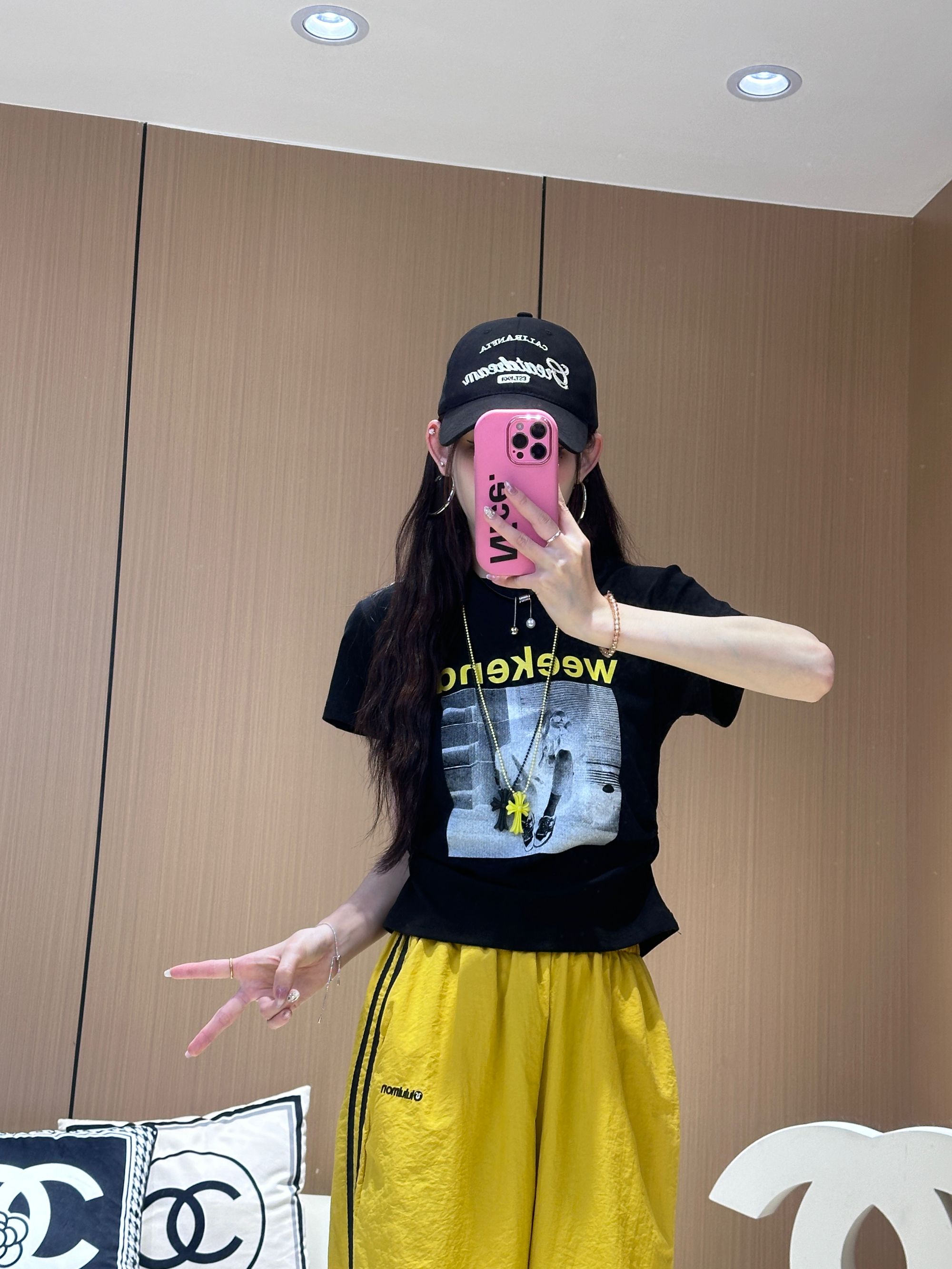 XX509 【时尚百搭圆领字母印花T恤】夏季新款韩版修身显瘦短袖上衣