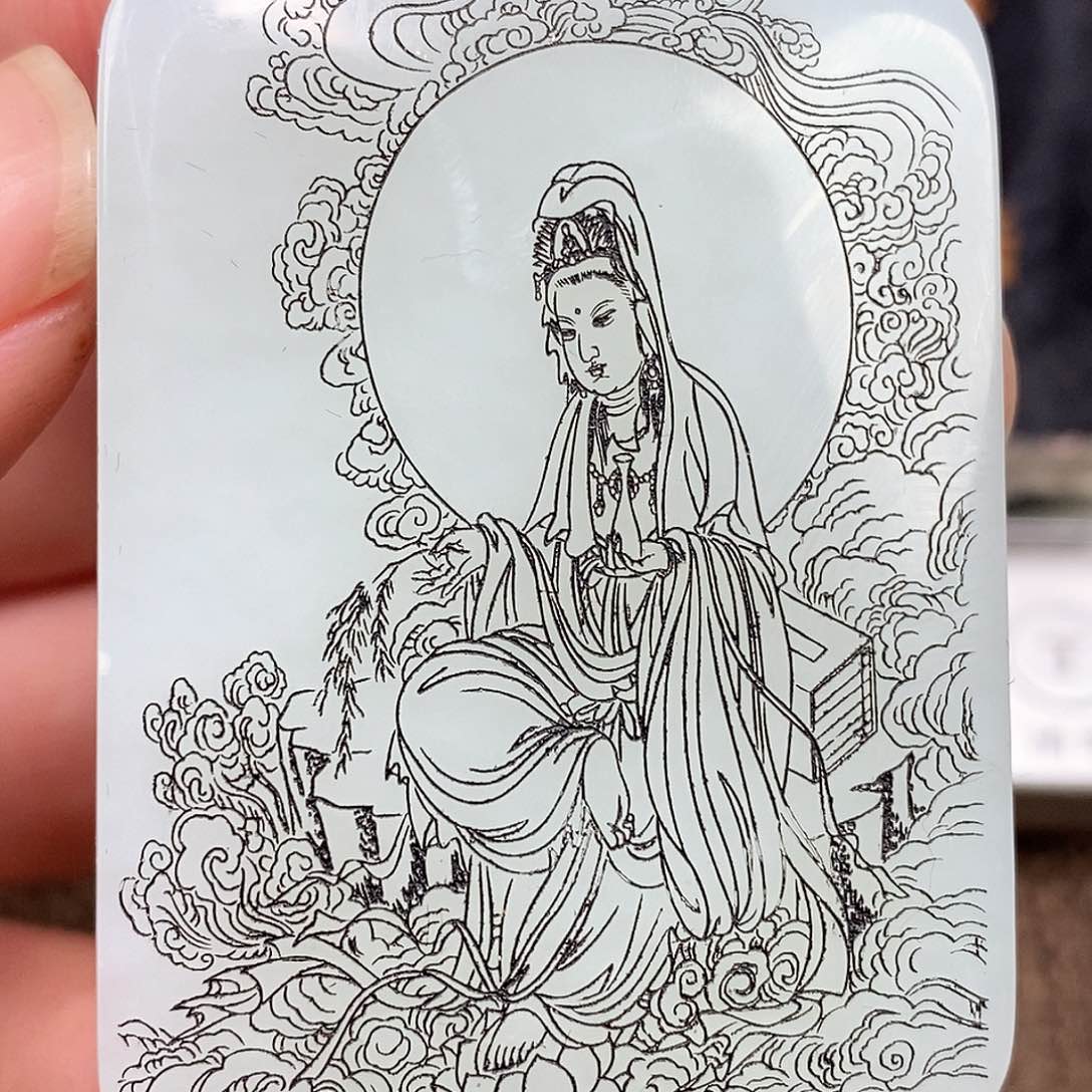 和田玉挂件未镶嵌