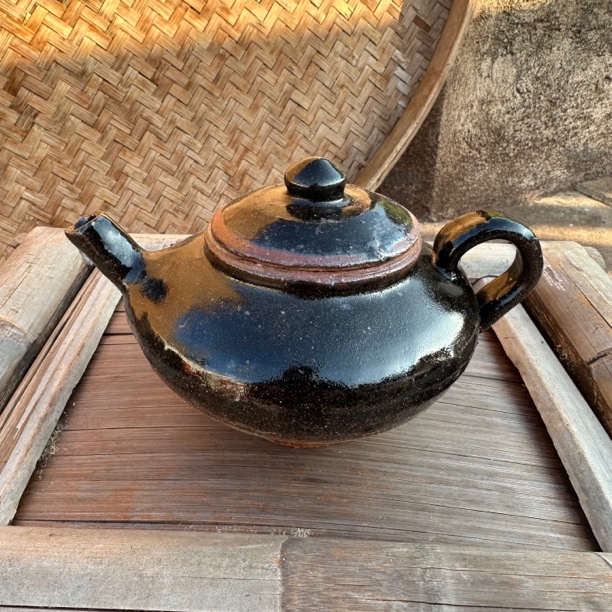 茶壶油壶土陶粗糙壶