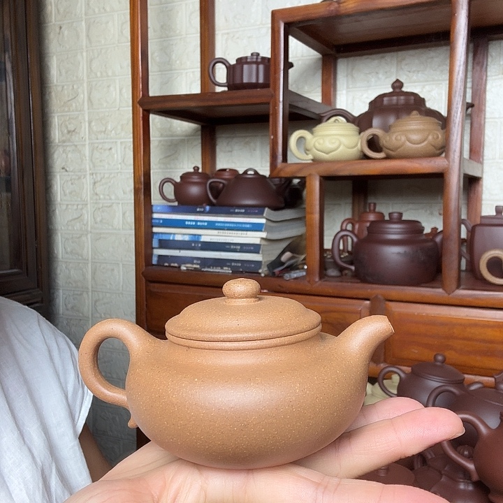 茶壶紫砂仿古150cc半手工