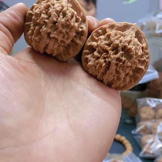 【闪购商品】把件文玩核桃43乾隆纹