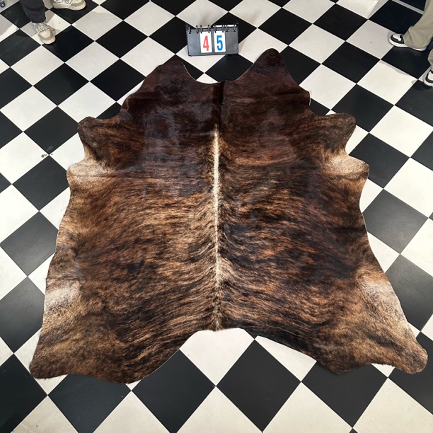 【本尼家】K45 235x200cm专拍牛皮地毯家用轻奢