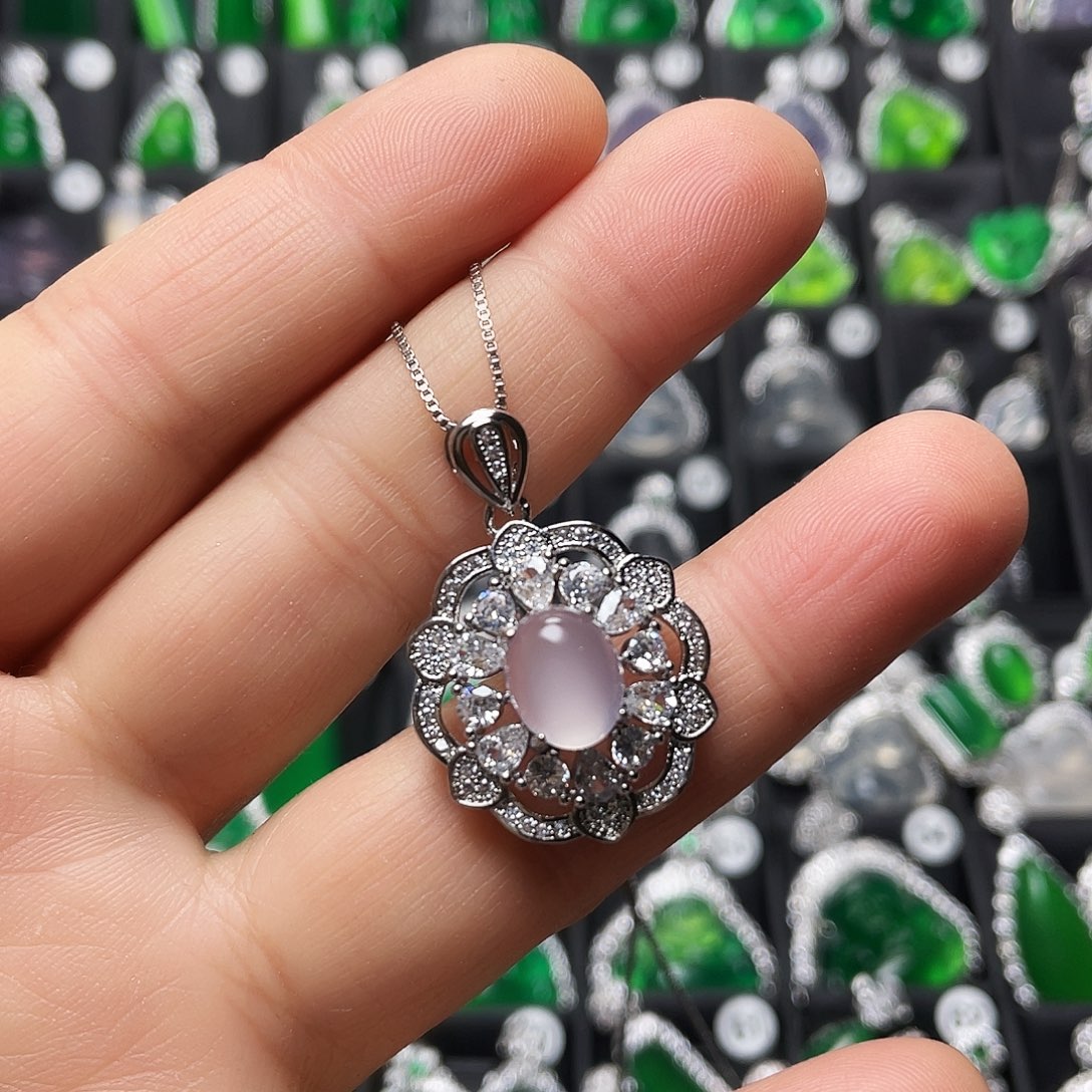 玛瑙/玉髓合金颈饰