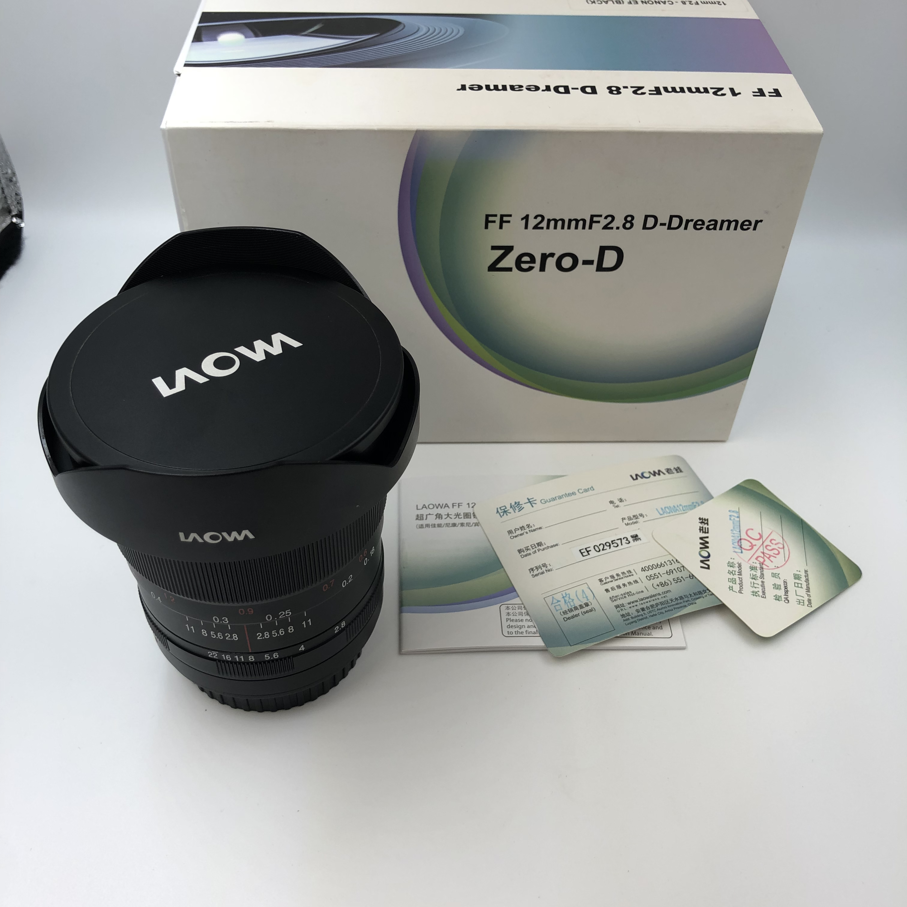 准新品 老蛙 12mm F2.8超广角全画幅星空手动对焦(9573)