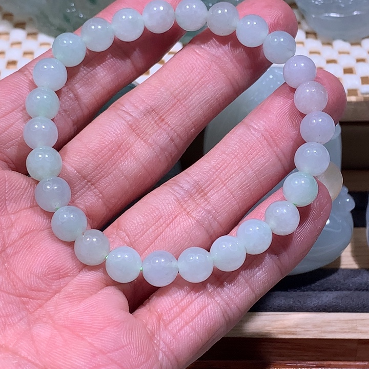 翡翠未镶嵌颈饰炸/珠串