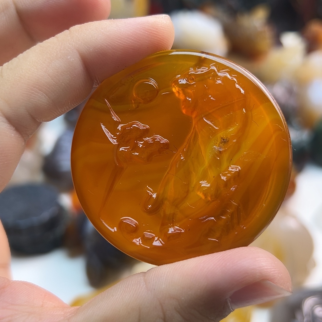 玛瑙/玉髓未镶嵌颈饰