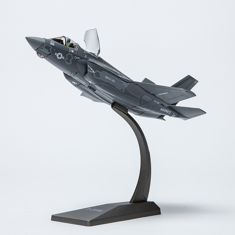 1:72F35B飞机模型战斗机模型仿真轰炸机合金战斗机运输机收藏摆件