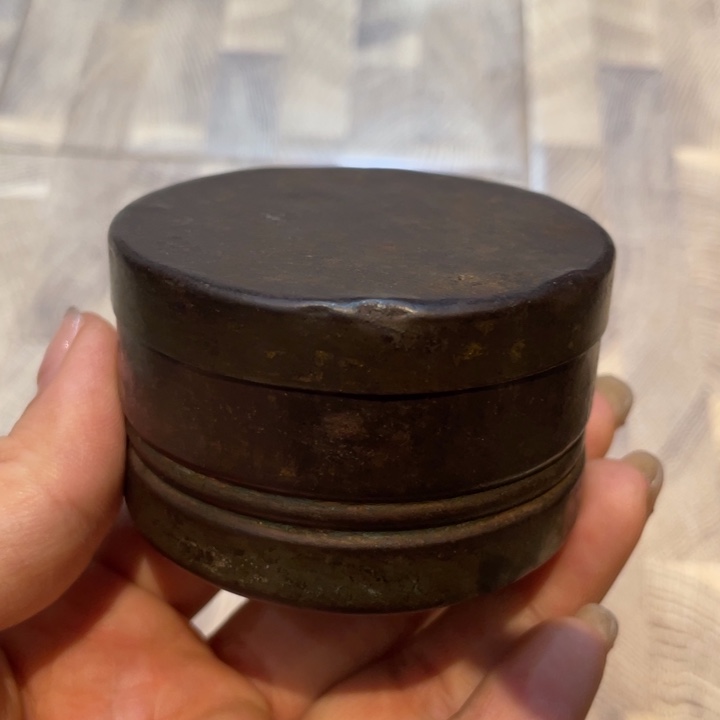 茶叶罐铁打出茶道具摆件