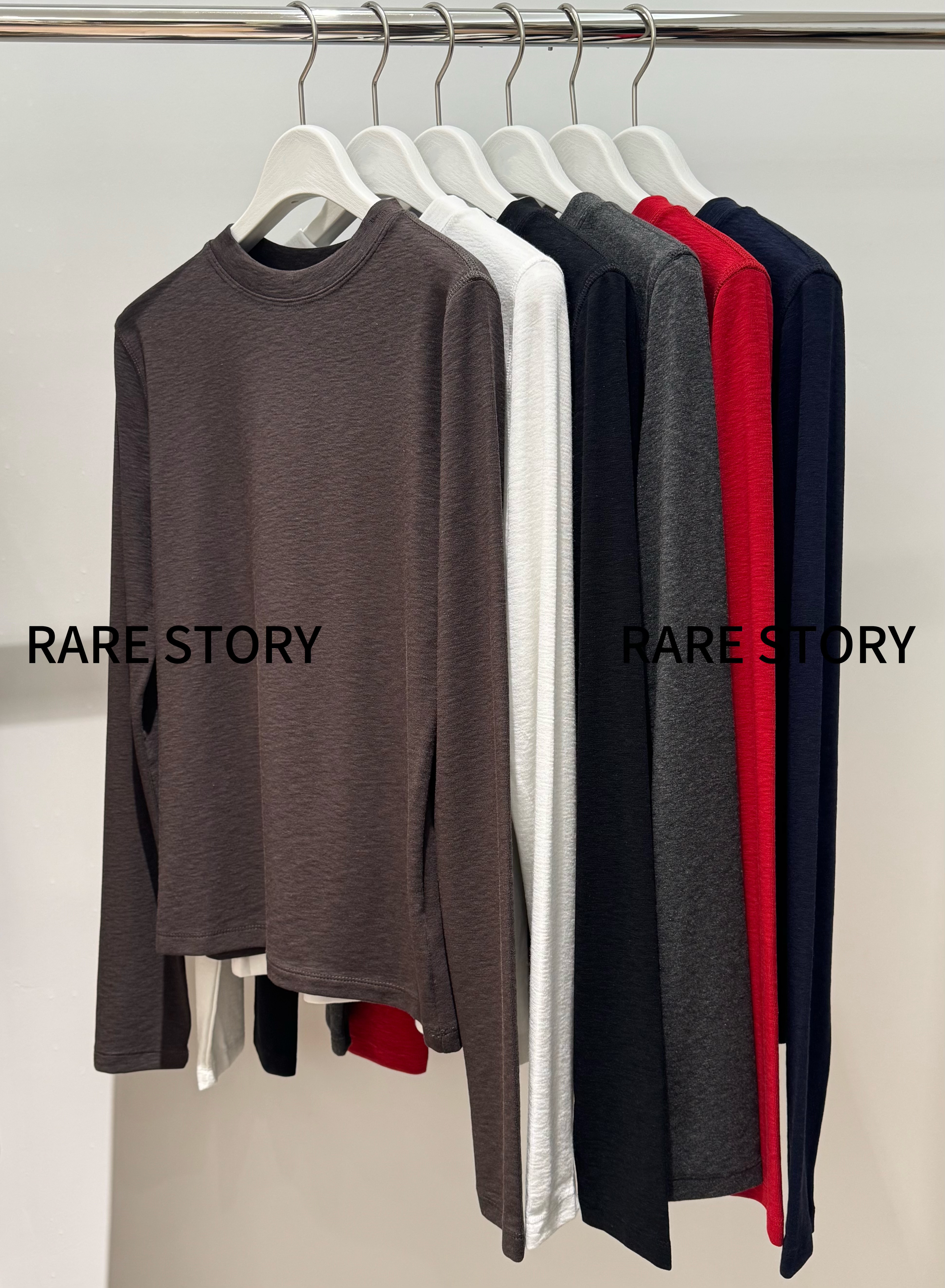【RARE STORY】小高领跑量T